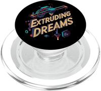 Extruding Dreams 3D Printer Maker Hobbyist PopSockets PopGrip pour MagSafe