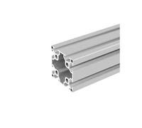 Extrusion de fente en T aluminium 6060, double 60x60mm | Multicolore 60x60mm 100-1000mm for graveur Laser CNC: 6060 Double fente T-Slot anodisé(6060 Silver,700mm)