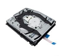 EXTRWORY 1 lot de lecteurs de disques optiques pour PS4 Pro CUH-7015A CUH-7015B CUH-7000 Lecteur CD DVD interne de rechange en métal et ABS Finition argentée, noir et blanc, pour console