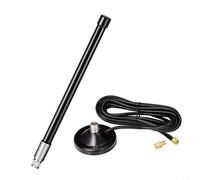EXTRWORY 12dBi pour antenne LORA 868 MHz 915 MHz en fibre de verre N mâle pour hélium HNT pour BOBCAT pour NEBRA Hotspot IoT Extérieur Intérieur Mining Résistant aux intempéries Noir