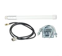 EXTRWORY Antenne 8dBi pour LORA 915 MHz 868 MHz N-J mâle pour hélium pour RAK Hotspot HNT Miner, fibre de verre extérieure avec clip et chargeur de 1 m pour longue portée pour GATEWAY