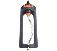 EXTRWORY Arroseur oscillant avec 19 trous et barre de pulvérisation en alliage d'aluminium, modèle d'arrosage réglable pour couverture gauche, droite ou centrale, système d'irrigation de jardin