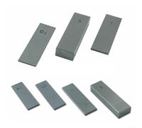EXTRWORY Bloc de jauge en acier HRC-63, dureté 9 mm x 35 mm, entretoise résistante à l'usure pour l'inspection du travail des métaux et les tâches de mesure de fabrication (5)