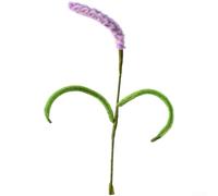 EXTRWORY Bouquet de 10 tiges de lavande artificielles faites à la main pour arrangement floral réaliste en plastique pour mariage, vacances, maison, bureau (A)