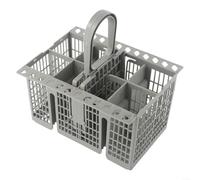 EXTRWORY C00257140 Pièce de rechange pour panier de lave-vaisselle Bauknecht, Indesit, Hotpoint Appliances Boîte à couverts amovible Gris