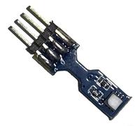 EXTRWORY Capteur de température et d'humidité de qualité industrielle Module IC GXHT11 Interface monobus 14 x 55 mm PCB Bleu