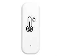 EXTRWORY Capteur intelligent de température et d'humidité pour Tuya pour Zigbee avec plage précise de -10 °C à 55 °C, ± 0,5 °C, fonction d'exportation de données pour la maison et l'intérieur (B)