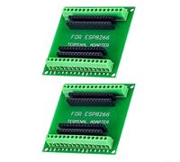 EXTRWORY Carte d'extension pour répartiteur GPIO ESP8266 pour module de développement ESP-12E (vert)