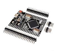 EXTRWORY, Carte électronique pour Mega2560 Pro avec puce ATmega2560 et convertisseur UART-USB CH340G port MiniUSB entrée 6 V-9 V, pour projets de bricolage noir 54 x 38 cm (interface)