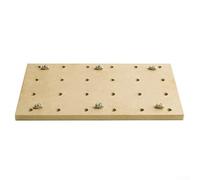 EXTRWORY CNC MDF Spoilboard, panneau de fibres à densité moyenne hybride, 300 x 180 x 12 mm, panneau de densité CNC MDF pour machine de routeur CNC 3018