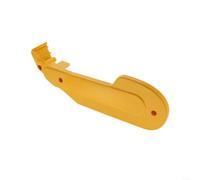 EXTRWORY Couvercle de courroie de scie à onglet 618193-00 pour DW718 DWS780 - Pièce de rechange en plastique jaune - Accessoire pour atelier, travail du bois et tâches de coupe
