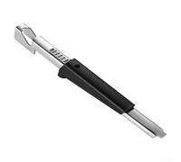 EXTRWORY Décapsuleur multifonction ergonomique à levier avec mécanisme de torsion pour ouvrir différents couvercles de bocaux et bouteilles de vin, 22 cm, noir, prise en main confortable pour la