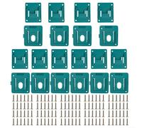 EXTRWORY Ensemble de 10 + 10 accessoires pour batterie et outils 18 V pour tronçonneuse BL1815 BL1820 BL1830 BL1840 BL1850 BL1860