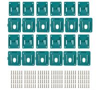 EXTRWORY Ensemble de 12 + 12 accessoires de fixation pour batterie et outils 18 V pour tronçonneuse BL1815 BL1820 BL1830 BL1840 BL1850 BL1860