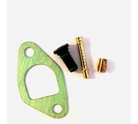 EXTRWORY Ensemble de joints de collecteur d'admission pour Honda GX100 EU2000i EB2000i GX100RT avec injecteur principal et jet de ralenti, pour l'entretien de la tondeuse à gazon