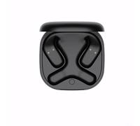 EXTRWORY Étui de chargement pour écouteurs Shokz OpenFit 2 T920 et OpenFit 2+ T921, avec entrée USB C, matériau ABS noir pour voyage et bureau