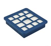 EXTRWORY Filtre d'échappement lavable pour aspirateur Hoover TTE2203 T108 TE20084, pièces de rechange HEPA réutilisable, piège la poussière fine pour le nettoyage de la maison, bleu