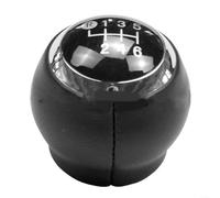EXTRWORY Housse anti-poussière pour pommeau de levier de vitesse Toyota Auris 2007-2013 en cuir et plastique noir pour rendre votre voiture plus belle et élégante (noir R6)