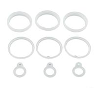 EXTRWORY Joint d'étanchéité en silicone compatible avec bouteille d'eau THERMOFLASK de 1,2 l - Couvercle de paille anti-fuite - Rondelle de rechange pour randonnée, camping, bureau - Couleur primaire
