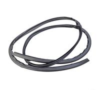 EXTRWORY Joint d'étanchéité moulé pour pare-brise avant, pour Honda Civic 4 portes 1996-2000 Noir Matériau ABS