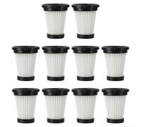 EXTRWORY Kit d'accessoires de filtre pour aspirateur de voiture Moosoo K12 K12 Pro K13 - Pièces de rechange légères et sans fil (lot de 10)