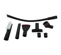 EXTRWORY Kit d'accessoires pour aspirateur avec suceur plat pour Karcher WD5 pour nettoyer la poussière dans les coins et les petits comptoirs 35 mm