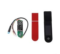 EXTRWORY Kit de circuit imprimé et panneau d'interrupteur pour Xiaomi M365 Pro 1S Pro2 Scooter Tableau de bord Accessoires Plastique Silicone pour Commutation (Kit Pro2)