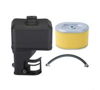 EXTRWORY Kit de filtre à air avec couvercle pour moteurs Honda, pièces de rechange pour conduite de carburant, boîtier en mousse pré-filtre 5, 5,5, 6, insert de filtre à air + bouchon de filtre à air
