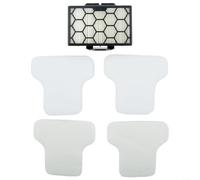 EXTRWORY Kit de filtres de rechange pour Shark CZ500UKT CZ2001 CZ500EUT, comprend des filtres en mousse et en feutre pour aspirateur sans sac à cylindre, nettoyage domestique