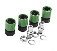 EXTRWORY Kit de lavage pour tondeuse à gazon, adaptateur de lavage rapide Quick Connect, kit de lavage polyvalent pour plateau de tondeuse à gazon, adaptateur de connexion rapide pour le nettoyage