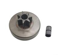 EXTRWORY Kit de tambour d'embrayage pour tronçonneuse 028 028AV 028WB .325 Pas 7T Pignon Éperon Convient aux pièces 11186402001 1118 640 2001 Convient pour les arboristes et les travaux d'entretien