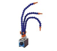 EXTRWORY Kit de tuyau de refroidissement à base magnétique avec interrupteurs pour fraisage de tour CNC, unité de lubrification d'injecteur d'huile flexible, ports G1/4 G1/2, traitement de machine