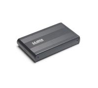 EXTRWORY Lecteur de disque dur 3,5" pour disque dur externe SATA vers USB 3.0 en alliage d'aluminium pour stockage mobile de bureau (Noir-EU)