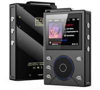 EXTRWORY Lecteur MP3 Hi-Fi sans perte avec support DSD256 et 5.0 (Noir : 16 Go + 128 Go)