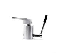 EXTRWORY Lève-bras en métal pour platines vinyle compatible avec tourne-disque Pro-Ject E1 BT LP Noir ou Blanc (argent)