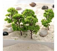 EXTRWORY Lot de 10 échelles HO OO de 9 cm - Modèle d'arbre Train Railroad - Disposition diorama - Décoration exemplaire - Modèle de bâtiment - Modèle de table de sable - Modèle de train - Modèle de