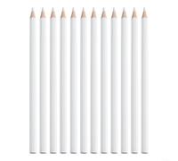 EXTRWORY Lot de 12 crayons de couture solubles dans l'eau pour cuir, tissu, loisirs créatifs, poudre de bois compacte pour vêtements, chaussures, couture