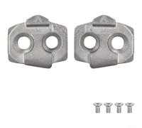EXTRWORY Lot de 2 cales à crampons en acier inoxydable pour vélo de montagne - Pour système de temps - Argentés - 3 x 27 cm - Légères - Pour homme et femme