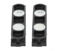 EXTRWORY Lot de 2 haut-parleurs de rechange pour téléviseur Samsung BN96-25565B BN96-25565C BN96-25565D en plastique 85 x 18 x 12 mm
