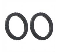 EXTRWORY Lot de 2 joints d'étanchéité en silicone pour machine à café Nuova Oscar 72 mm x 57 mm x 7 mm Noir