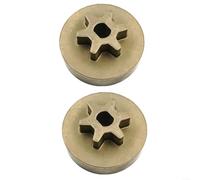 EXTRWORY Lot de 2 pignons d'entraînement pour tronçonneuse 90618228 pour DCCS620B DCCS670X1 DCCS690B, pièces de rechange en métal pour tâches de coupe du bois