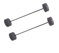 EXTRWORY Lot de 2 supports de flèche en EVA pour carquois à arc composé, peut contenir 12 flèches avec poteau en fibre de verre, tête en éponge protège les plumes, équipement de chasse noir