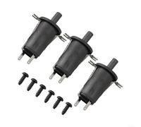EXTRWORY Lot de 3 interrupteurs de porte pour couvercle de porte Gravity Series 560 800 1050 XL, pièce de rechange en laiton et acier inoxydable pour barbecue à charbon numérique