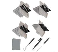 EXTRWORY Lot de 36 capsules de filtre à cérumen pour appareils auditifs Phonak pour appareil auditif Cerustop Cérumen Protection Filtre Nettoyage Outil
