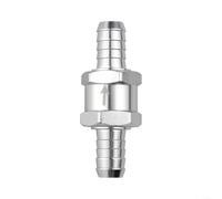 EXTRWORY Lot de 4 clapets anti-retour unidirectionnels en alliage d'aluminium pour systèmes d'irrigation automobile et jardin (clapet anti-retour - 12 mm)