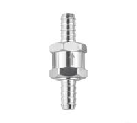 EXTRWORY Lot de 4 clapets anti-retour unidirectionnels en alliage d'aluminium pour systèmes d'irrigation automobile et jardin (clapet anti-retour - 6 mm)