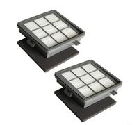 EXTRWORY Lot de 4 filtres HEPA réutilisables, pour aspirateur Bissell 1154 1154W 1161, pièce 1602084, accessoire de rechange lavable, blanc, pour la maison, avec animaux domestiques (lot de 2)
