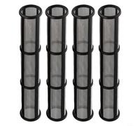 EXTRWORY Lot de 4 filtres pour collecteur de pompe Airless - Pulvérisateurs de peinture - Filtre de distribution long 244071, 244067, 244068 - Élément filtrant 30/60/100 mailles (60 mailles)