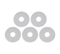 EXTRWORY Lot de 5 joints de valve de chasse d'eau en caoutchouc pour Siamp 45 et Storm 33A, 710 cm, blanc - Rondelle en silicone pour réparation de réservoir de toilettes, prévention des fuites et