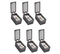 EXTRWORY Lot de 6 pièces de rechange pour aspirateur robot ECOVACS DEEBOT T90 Pro, OMNI T90, OMNI X12